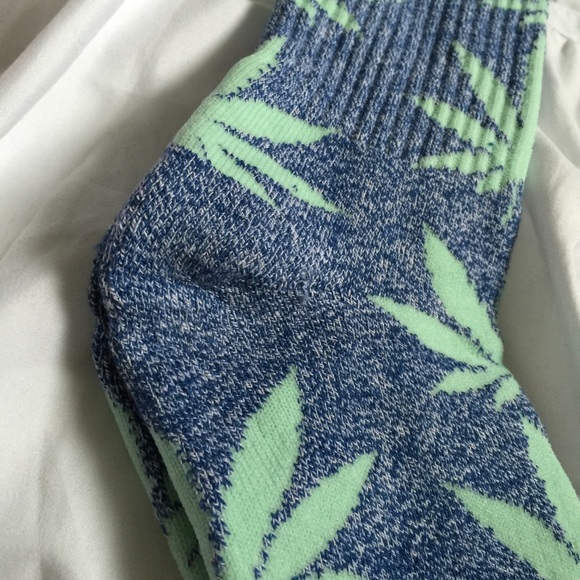 HUF Accessories - Bundle HUF Socks Green+Grey and Aqua+Blue