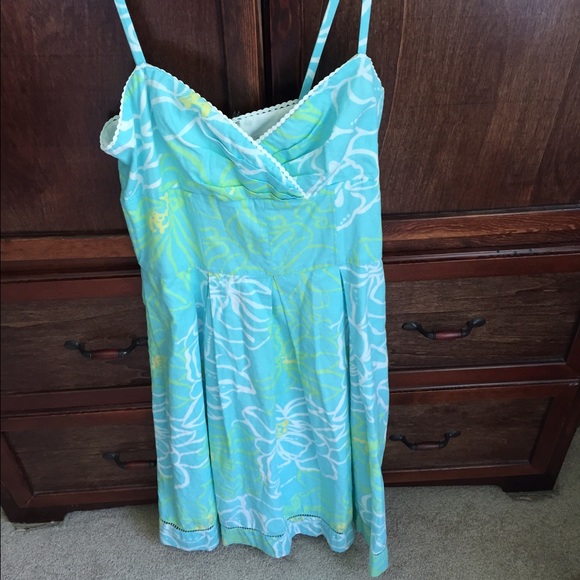 Lilly Pulitzer sundress. Not from Target line.