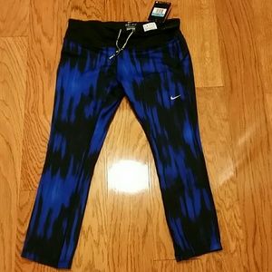 NIKE RUNNING DRI-FIT CROP TIGHTS