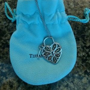 Authentic Tiffany & Co. Locket and chain