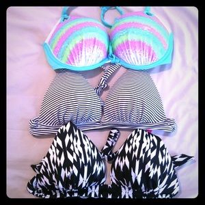 Victoria secret Halter bikini top bundle