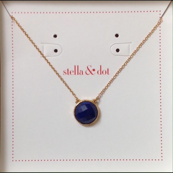 Stella & Dot Maya Pendent in Lapis