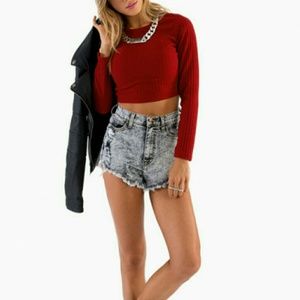 Sweater like longsleeve shirt