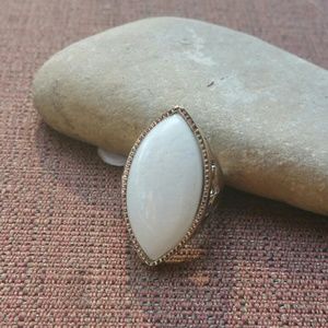 NWOT White Stone Ring