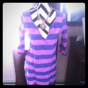 Tunic/ cover up stripes