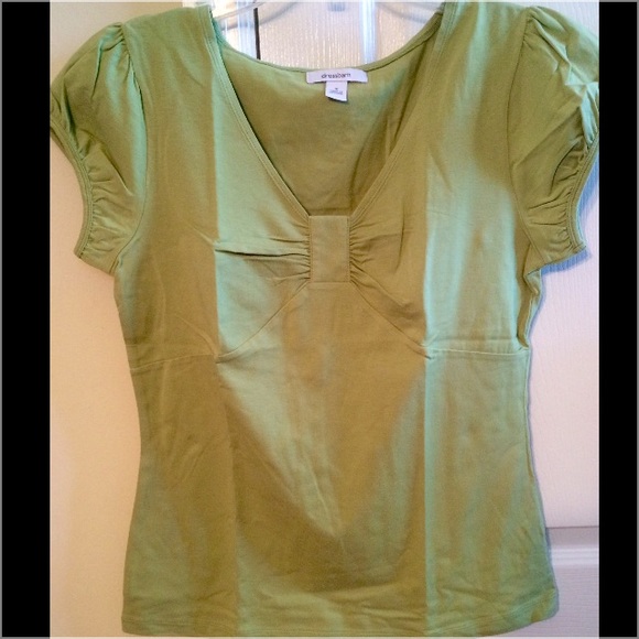 Dressbarn size Medium pale green tee