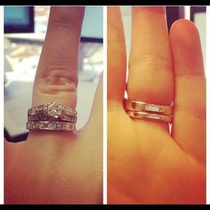 Engagement ring setting