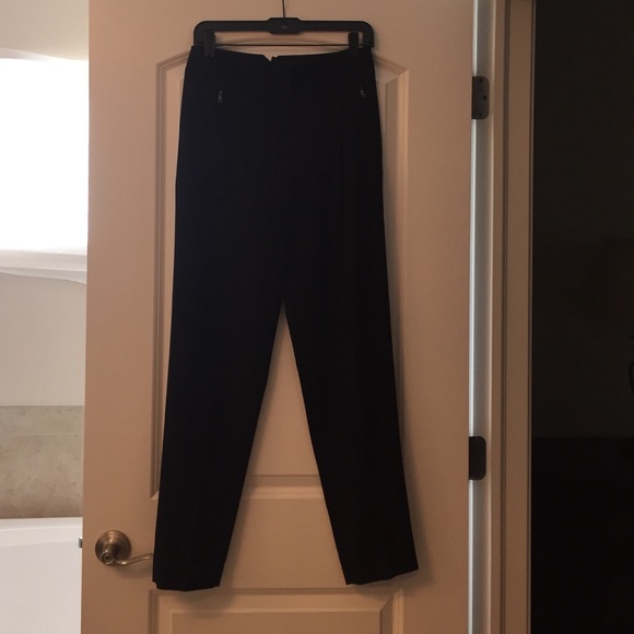 BCBG Max Azria drake black trouser pant