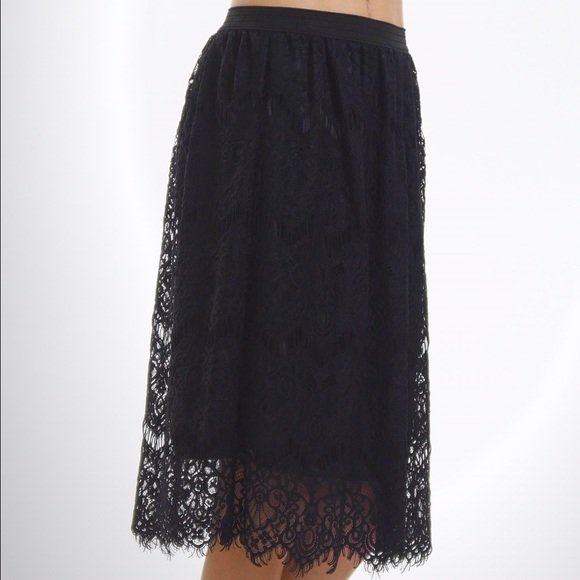 Black lace skirt  S,M,L