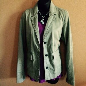 *Light sage Eddie Bauer jacket