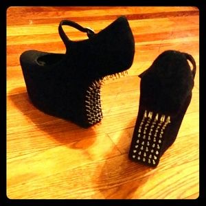 Jeffrey Campbell Nail it moonwalker wedges