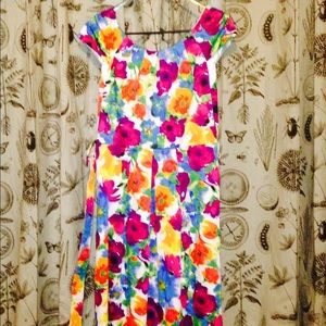 Spense size 8 fit and flare dress