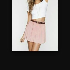 Pale Pink Brandy Melville Skirt