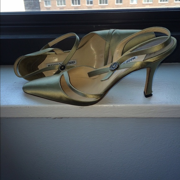 Manolo Blahnik. Size 38 1/2