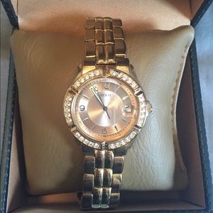Rose Gold Guess Watch