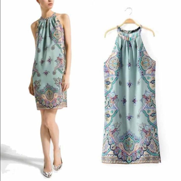 Dresses & Skirts - 💫5/8 HP💫Gorgeous Paisley Print Dress M