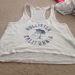 Hollister crop tank top