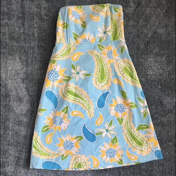 Lilly Pulitzer Strapless Sundress