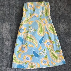 Lilly Pulitzer Strapless Sundress