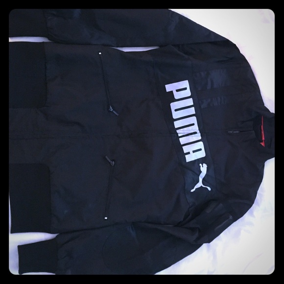 Puma women's black track jacket