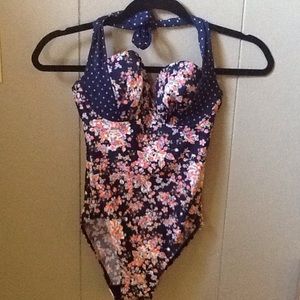 Amazing floral one piece swimsuit