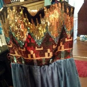 Macy's As U Wish high low dress