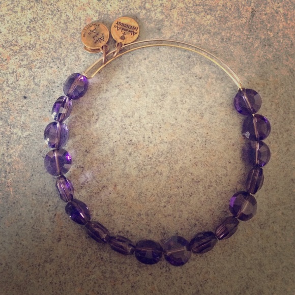 Alex and Ani Luxe Bead in Amethyst