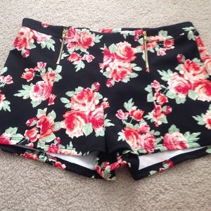 Floral shorts