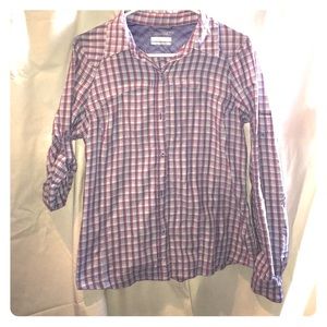 Purple multicolored Columbia sportswear