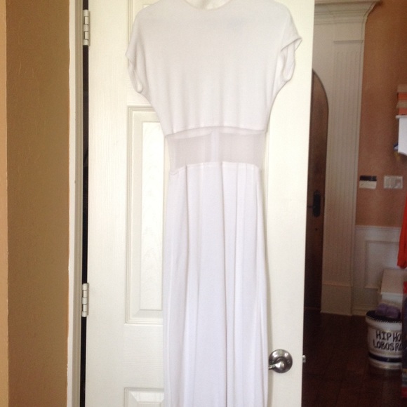 Sexy white long dress