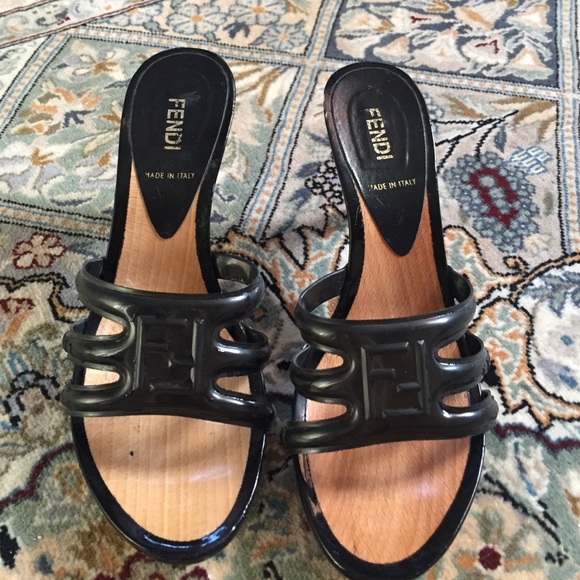 Fendi kitten heels