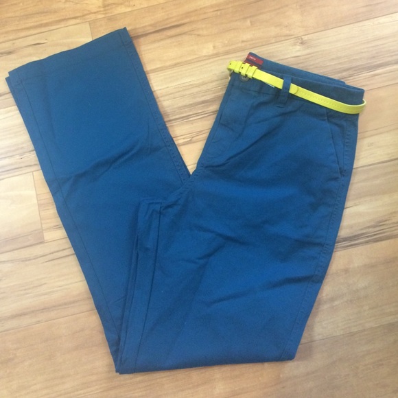 NWOT Teal MERONA Khaki Style Stretch Pants Size 10