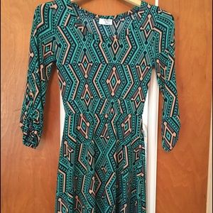 Small new with tags Aztec print dress