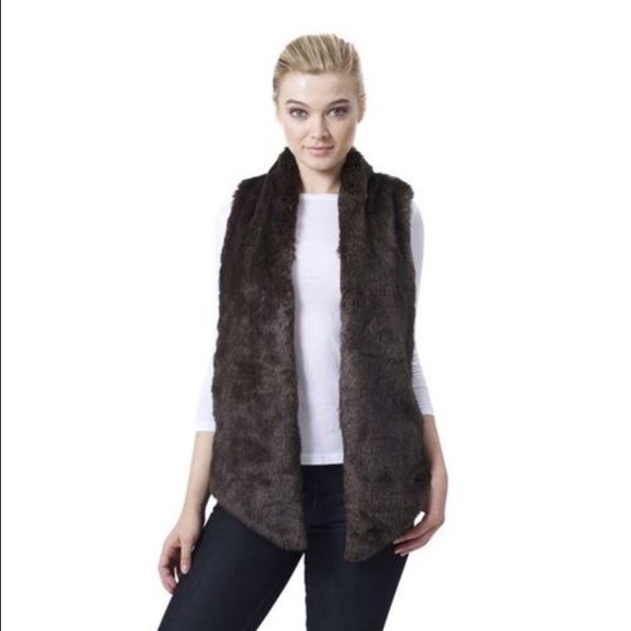 Tart Kya Fur Vest (brown)