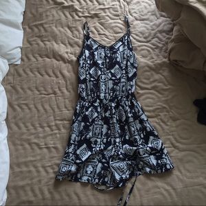 Adorable blue and white ROMPER made my Ultra Pink