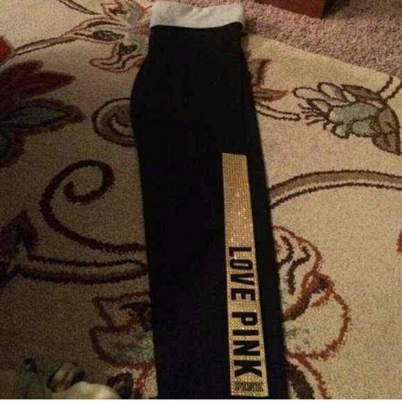 VS bling yoga leggings