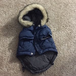 Juicy couture "doggy couture" fauxfur lined jacket