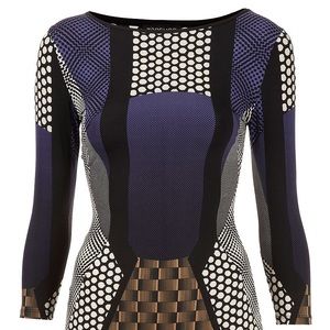 Topshop Petite Size 4 bodycon dress.