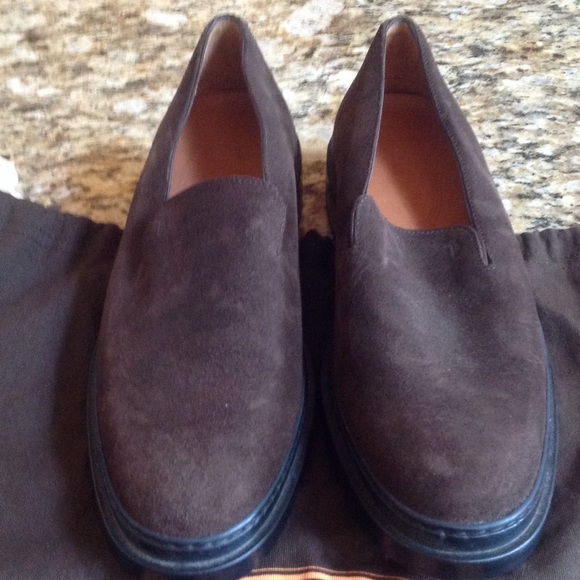 Tods brown suede loafers - never worn