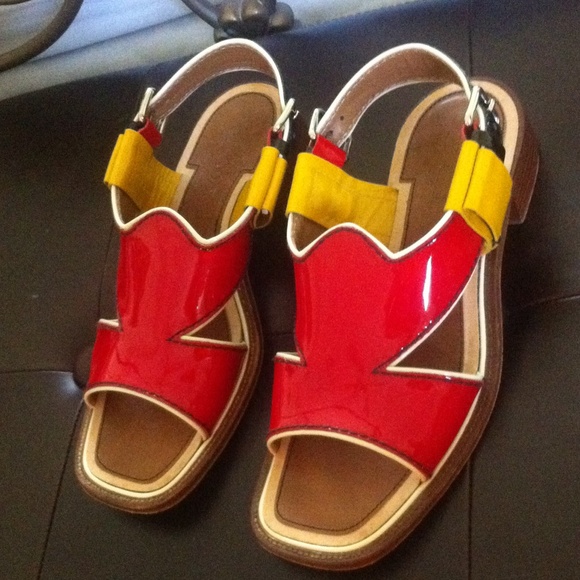 Size 10 Prada sandals authentic