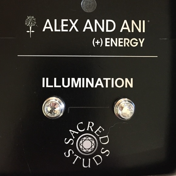 Alex and Ani sacred stud earrings