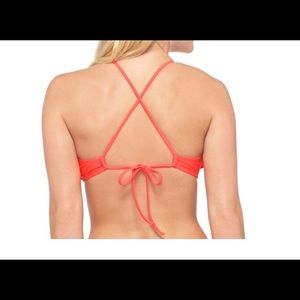 BLACK Target Bikini Top NWOT