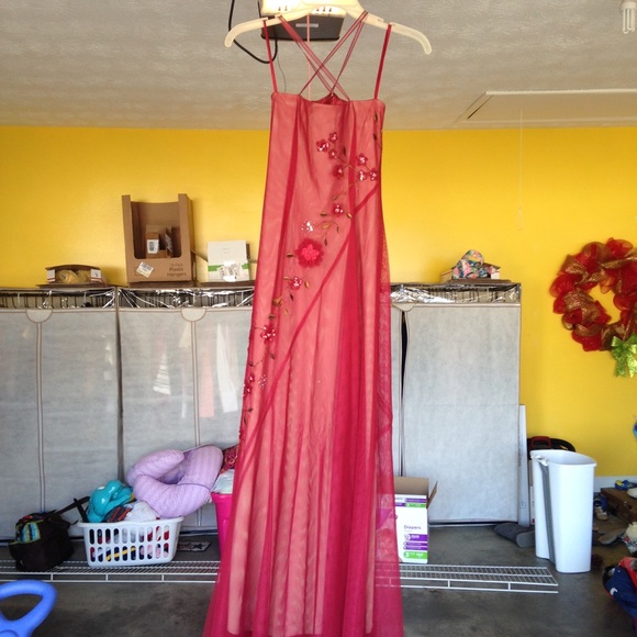 Beautiful red dress