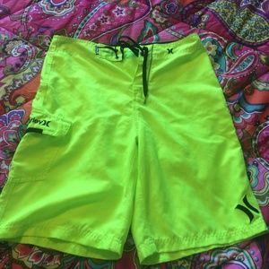 Hurley swim trunks size 30