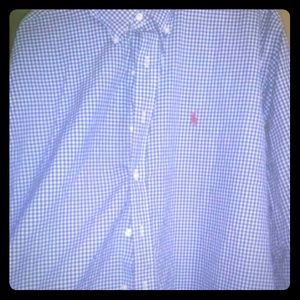 polo long sleeve collar shirt