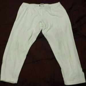 White leggings