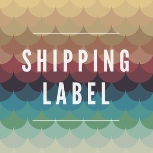 Shipping label.