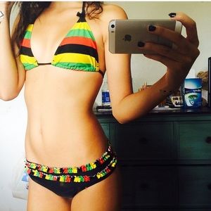Reggae bathing suite