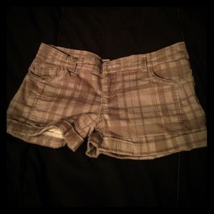 Plaid shorts