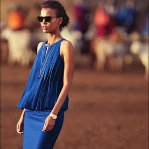 NWT J Crew pleated chiffon top